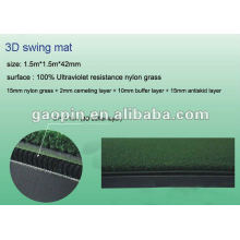 3D 3layer golf range mat/ swing mat/ hitting mat